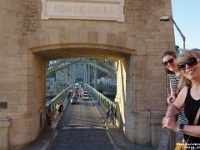 59124RoCrLe - Walking to the Douro River and across the Dom Luis I Bridge with Julia - Porto, Portugal  Peter Rhebergen - Each New Day a Miracle